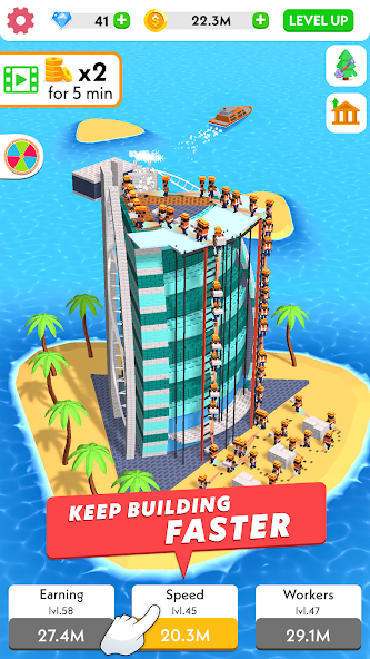 Idle Construction 3D Application Screenshots