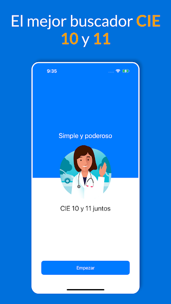 CIE10 Application Screenshots