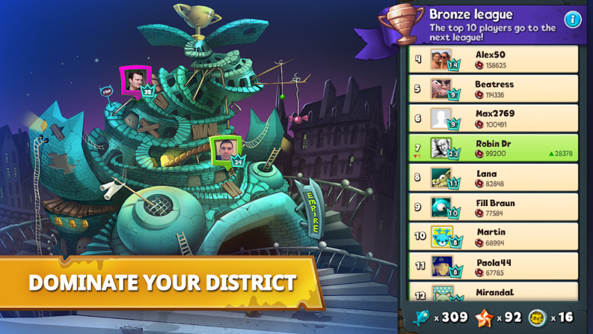 Cats Empire Application Screenshots