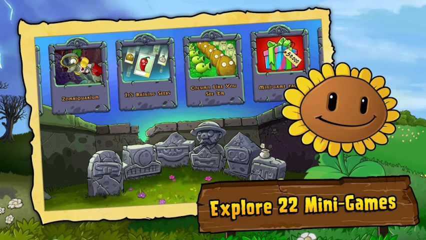 Plants vs. Zombies Application Screenshots