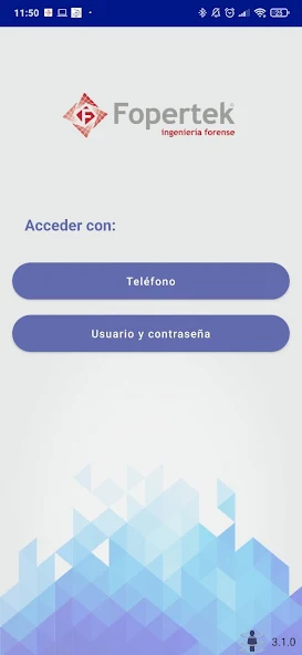 Fopertek Application Screenshots Fopertek Application Screenshots