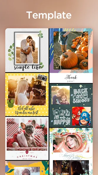 Pic Collage Maker, Photo Editor - Foto Collage Application Screenshots
