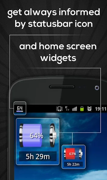 Battery Indicator Application Screenshots Battery Indicator Application Screenshots