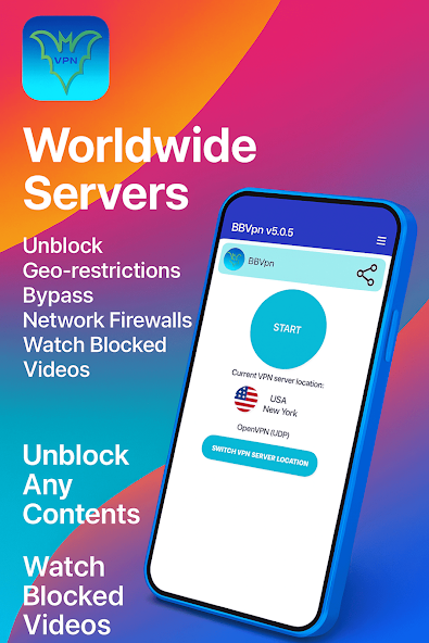 BBVpn Application Screenshots