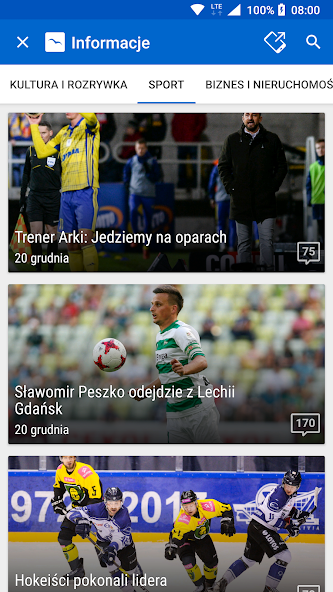 Trojmiasto.pl Application Screenshots Trojmiasto.pl Application Screenshots