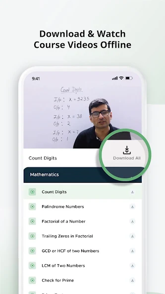 GeeksforGeeks Application Screenshots