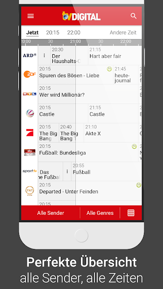 TV-Programm TV DIGITAL Application Screenshots TV-Programm TV DIGITAL Application Screenshots