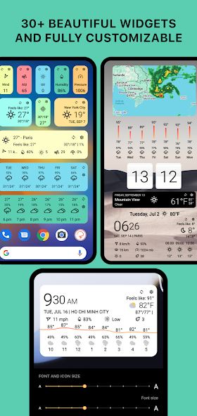 Today Weather Application Screenshots Today Weather Application Screenshots