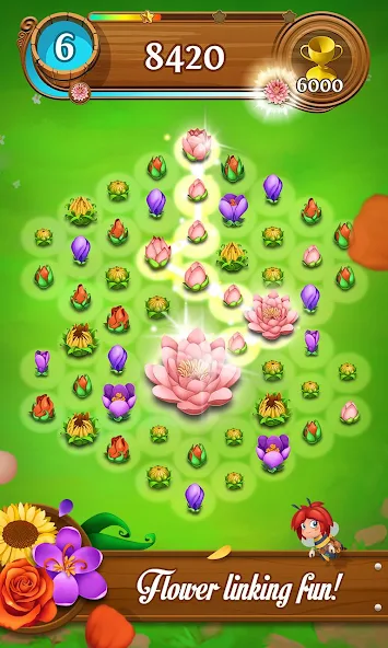 Blossom Blast Saga Application Screenshots