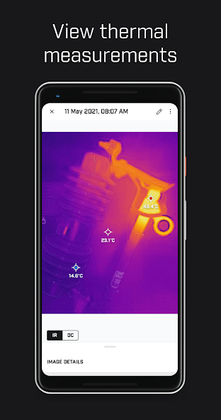 FLIR ONE Application Screenshots FLIR ONE Application Screenshots