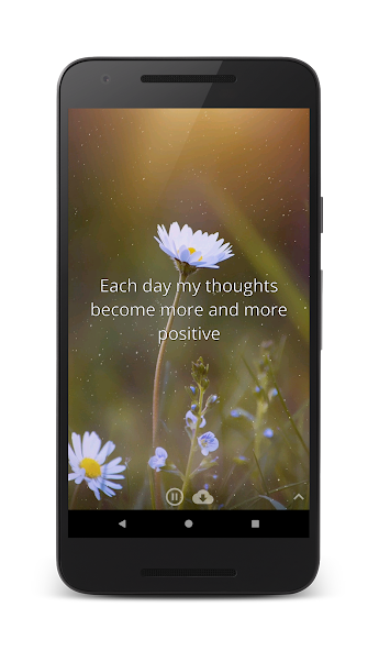 My Affirmations Application Screenshots