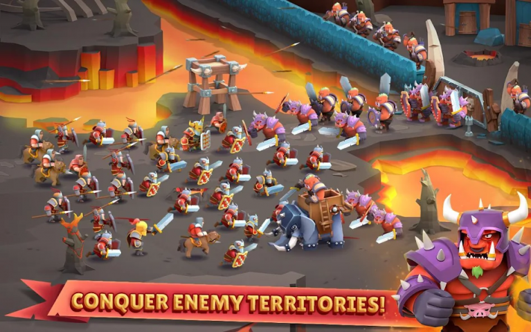 Game of Warriors Application Screenshots