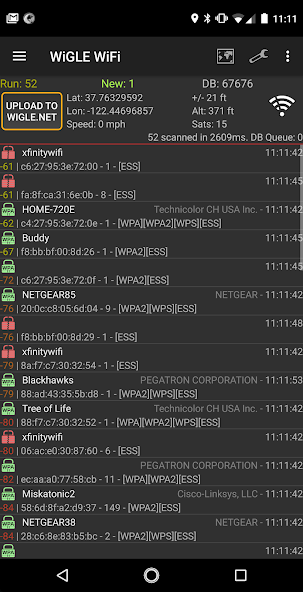 WiGLE WiFi Wardriving Application Screenshots WiGLE WiFi Wardriving Application Screenshots