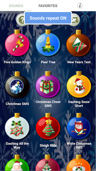 Christmas Notification Sounds Application Screenshots Christmas Notification Sounds Application Screenshots