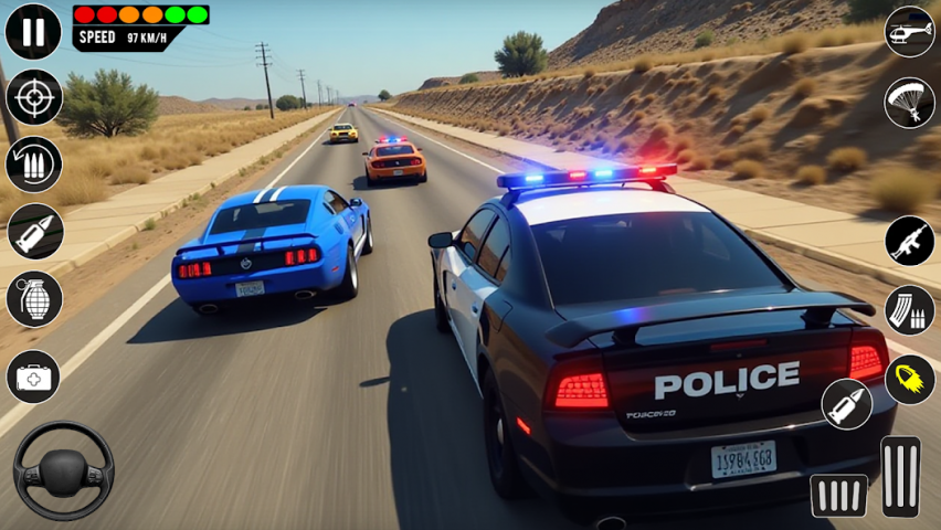 Police Highway Chase Application Screenshots Police Highway Chase Application Screenshots