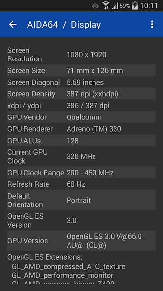 AIDA64 Application Screenshots