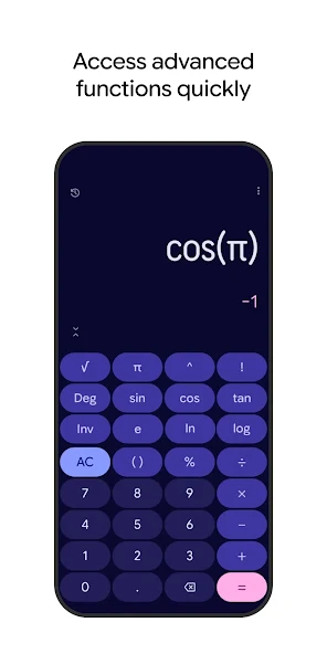 Calculator Application Screenshots