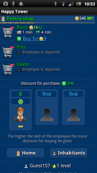 Happy Tower Application Screenshots Happy Tower Application Screenshots