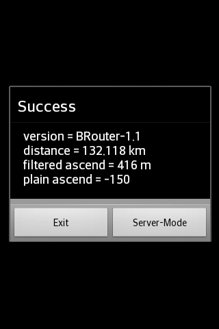 BRouter Offline Navigation Application Screenshots BRouter Offline Navigation Application Screenshots