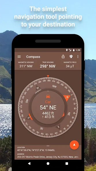 Compass Application Screenshots