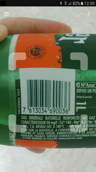 QR Code Reader Application Screenshots
