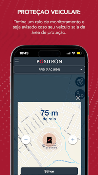 Positron Guardiao Application Screenshots