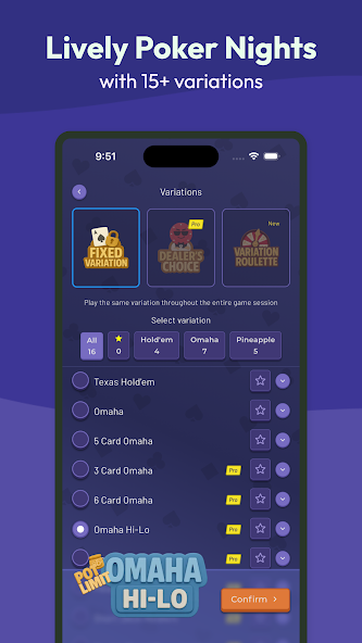 Chips of Fury Application Screenshots