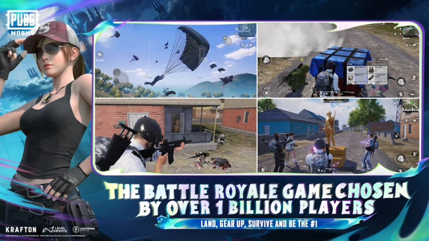 PUBG MOBILE Application Screenshots