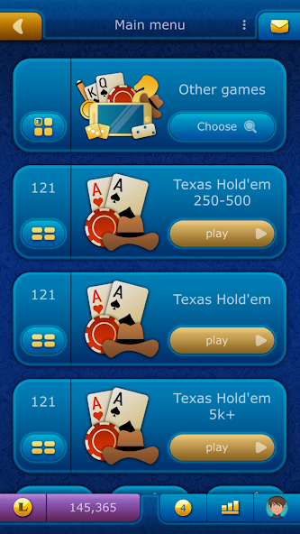 Poker LiveGames Application Screenshots Poker LiveGames Application Screenshots