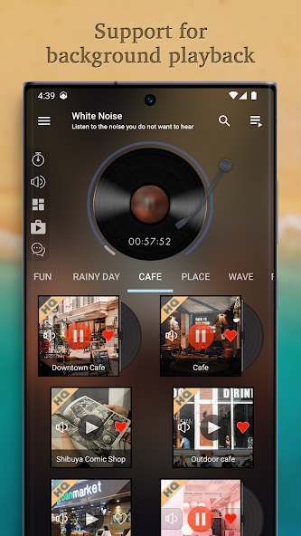White Sound Pro Application Screenshots