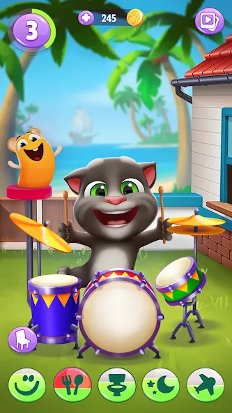 My Talking Tom 2 Application Screenshots