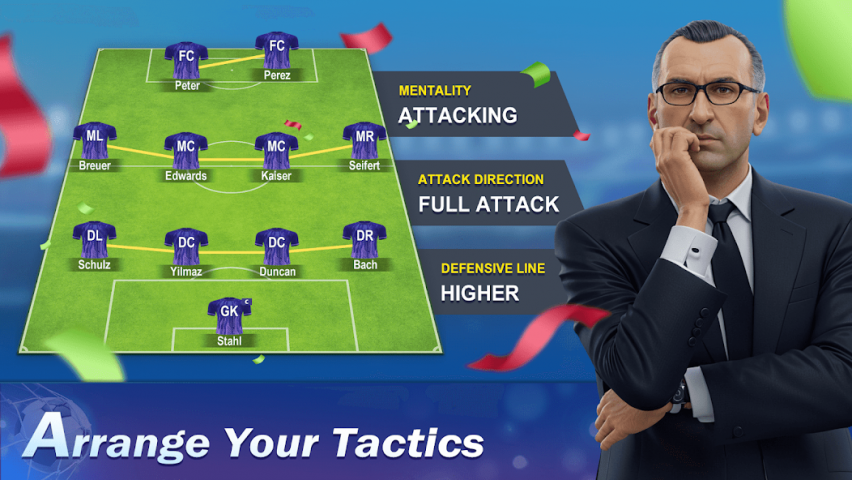 Top Soccer Manager Application Screenshots
