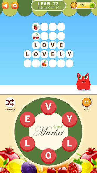 Word Market Application Screenshots Word Market Application Screenshots