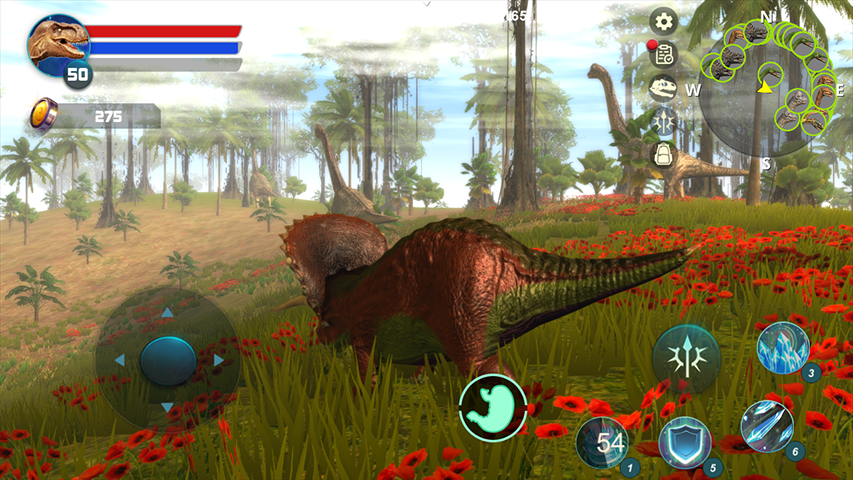 Triceratops Simulator Application Screenshots