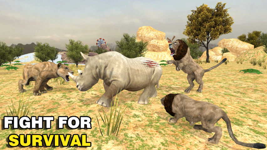 Lion Family Simulator 2020 Application Screenshots