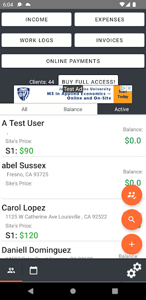 Business Manager Application Screenshots Business Manager Application Screenshots
