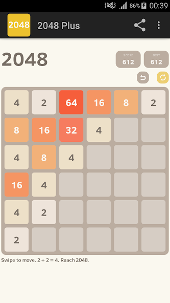 2048 Application Screenshots