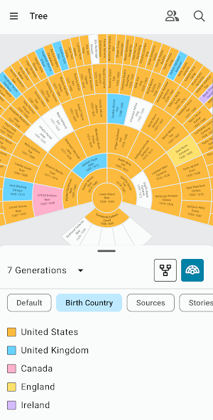 FamilySearch Tree Application Screenshots FamilySearch Tree Application Screenshots