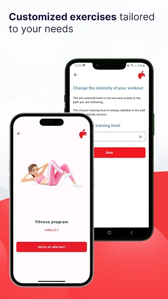 La tua dieta Application Screenshots