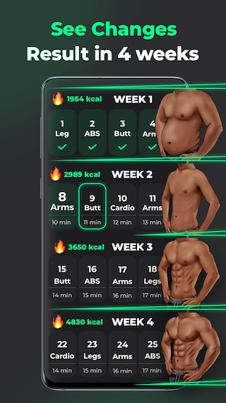 PRO Fitness Application Screenshots PRO Fitness Application Screenshots