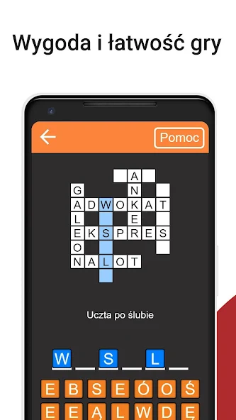 Krzyżówki po polsku Application Screenshots