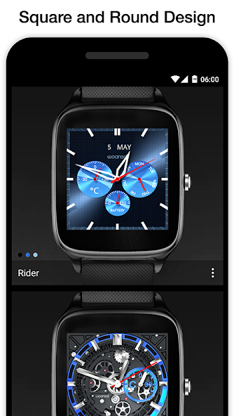 Weareal. Realistic Watch Faces Application Screenshots Weareal. Realistic Watch Faces Application Screenshots
