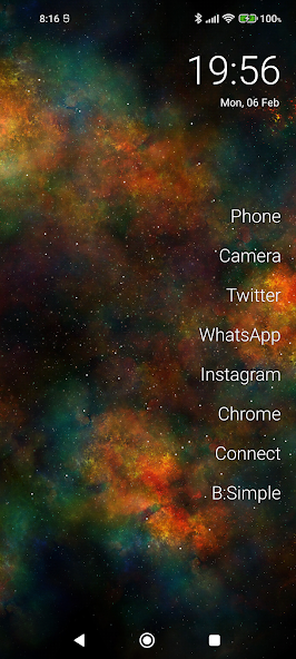 Vortex Galaxy Application Screenshots