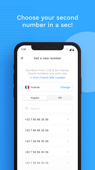 onoff Application Screenshots onoff Application Screenshots