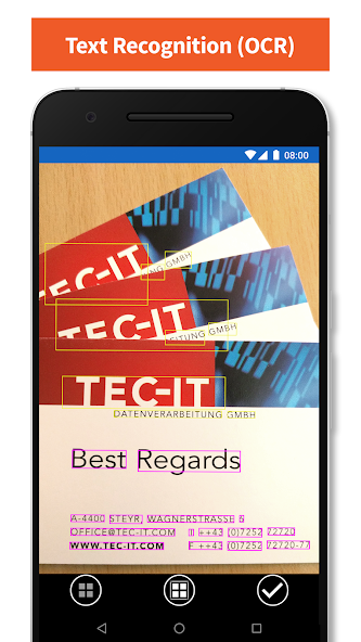 Barcode/NFC Scanner Keyboard Application Screenshots