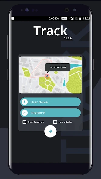 TRACK Application Screenshots TRACK Application Screenshots