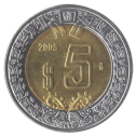5 pesos