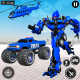 Us Police Monster Truck Robot